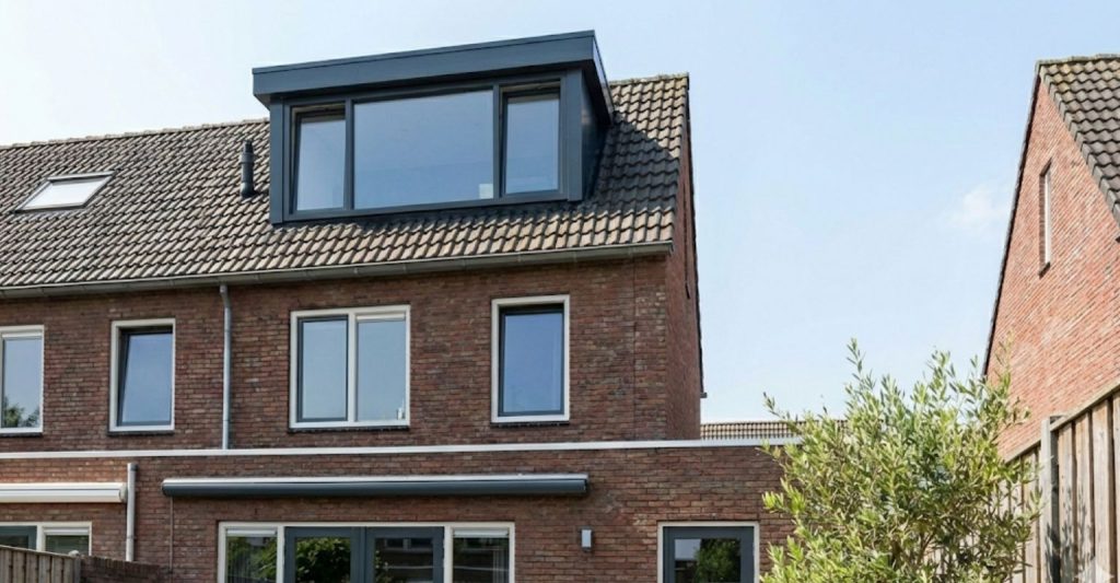 Dakkapel in Veenendaal - Kunststof dakkapel