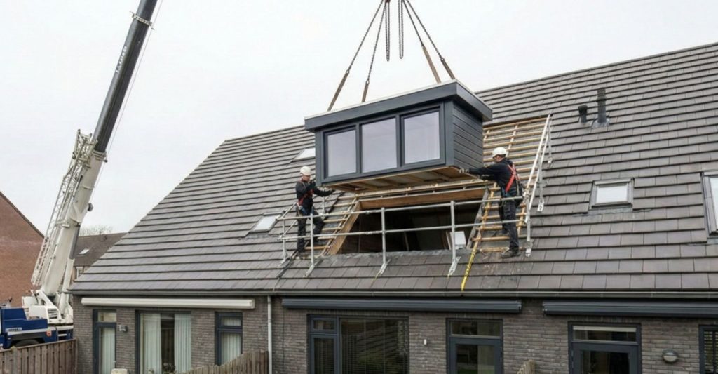 Dakkapel in Veenendaal - Prefab dakkapel